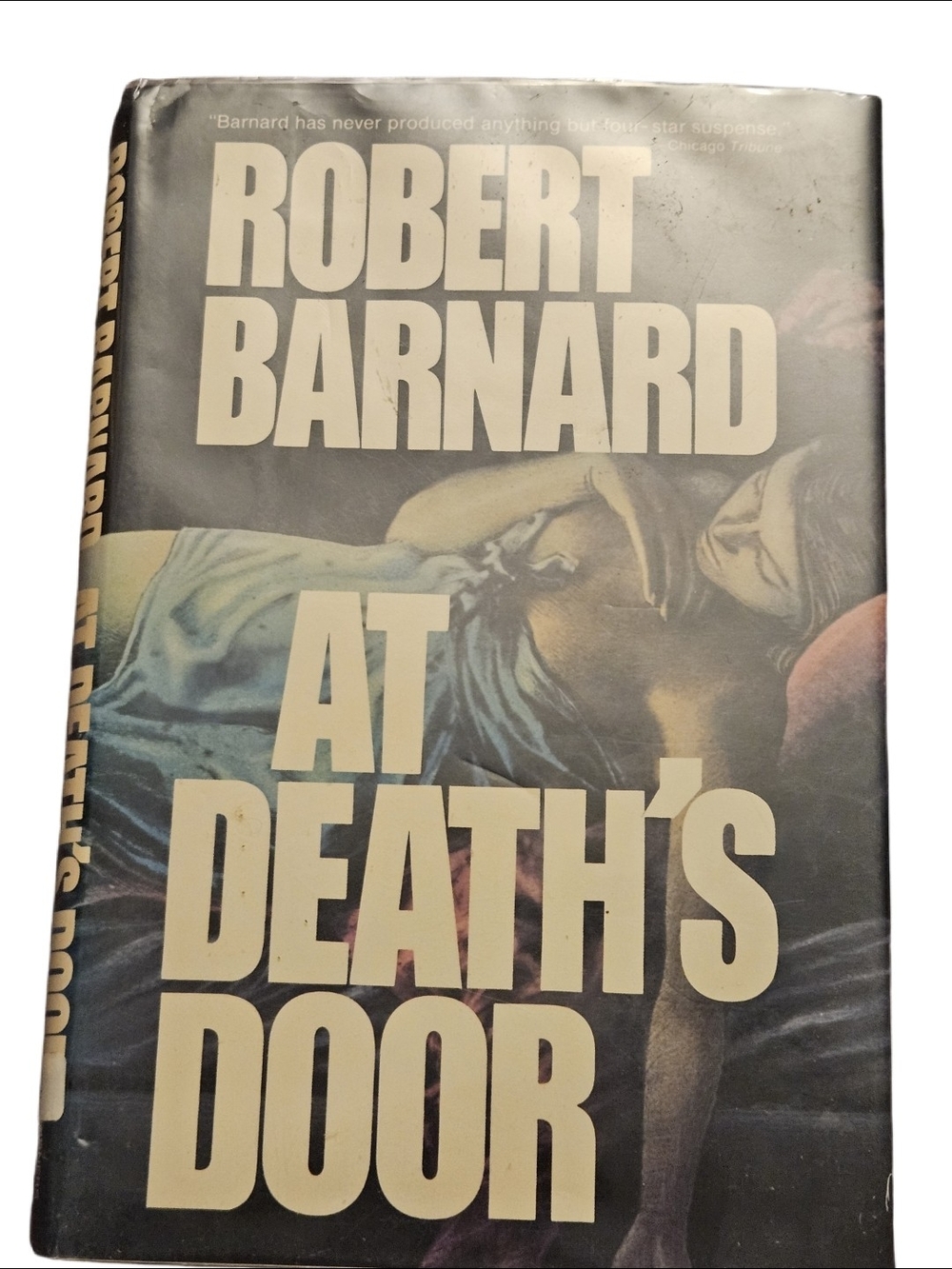 At Death's Door Hardcover Book - Black/Cream Cover